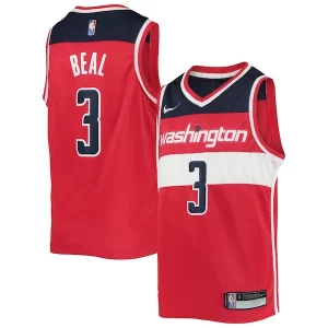 Splendido Fascinante Meraviglioso Bradley Beal Washington Wizards Nike Youth 2021/22 Diamond Swingman Jersey Icon Edition Red  per i Fan Veri