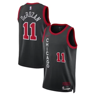 Resistente Carino Splendido DeMar DeRozan Chicago Bulls Nike Unisex 2023/24 Swingman Jersey Black City Edition  per i Fan Veri