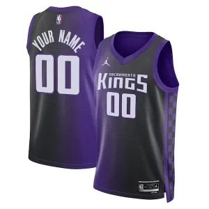 Pratico Sacramento Kings Jordan Brand Unisex Swingman Custom Jersey Statement Edition Purple  per i Fan Veri