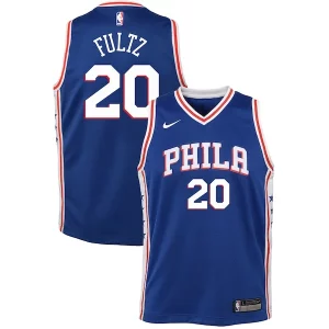 Carino Resistente Meraviglioso Markelle Fultz Philadelphia 76ers Nike Youth Swingman Jersey Blue Icon Edition  per i Fan Veri