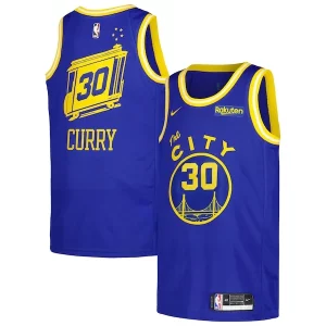 Fascinante Delizioso Stephen Curry Golden State Warriors Nike Swingman Player Jersey Classic Edition Royal  per i Fan Veri