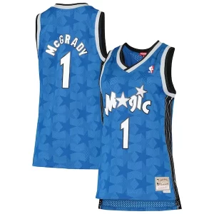 Meraviglioso Tracy McGrady Orlando Magic Women's 2000/01 Hardwood Classics Swingman Jersey Blue  per i Fan Veri
