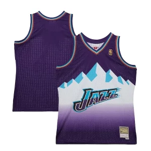 Meraviglioso Moderno Utah Jazz 1996 97 Hardwood Classics Swingman Jersey Purple  per i Fan Veri