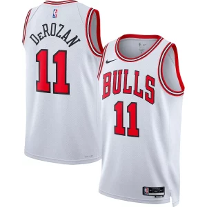 Bellissimo DeMar DeRozan Chicago Bulls Nike Unisex 2022/23 Swingman Player Jersey White Association Edition  per i Fan Veri