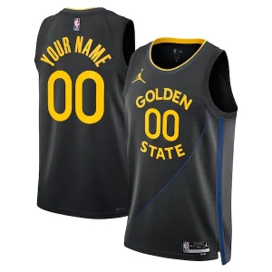 Attraente Delizioso Eccezionale Golden State Warriors Jordan Brand Unisex 2024/25 Custom Swingman Jersey Statement Edition Black  per i Fan Veri