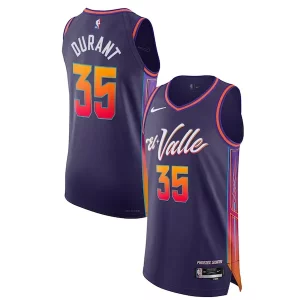 Fascinante Cool Versatile Nike Kevin Durant Phoenix Suns Authentic Jersey City Edition Purple  per i Fan Veri