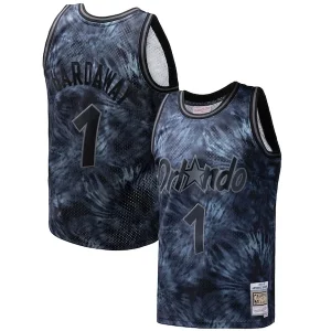 Gorgeous Penny Hardaway Orlando Magic Hardwood Classics 1984/85 Tie Dye Swingman Jersey Black  per i Fan Veri