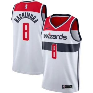 Incantevole Duraturo Prestigioso Rui Hachimura Washington Wizards Nike 2020/21 Swingman Jersey White Association Edition  per i Fan Veri