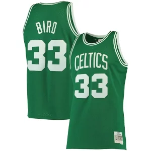 Classico Larry Bird Boston Celtics 1985/86 Big & Tall Hardwood Classics Swingman Jersey Kelly Green  per i Fan Veri