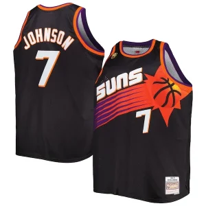 Fantastico Meraviglioso Kevin Johnson Phoenix Suns Big & Tall Hardwood Classics 1996/97 Swingman Jersey Black  per i Fan Veri