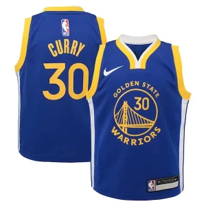 Ottimo Raffinato Classico Stephen Curry Golden State Warriors Nike Preschool Dri FIT Swingman Player Jersey Icon Edition Royal  per i Fan Veri
