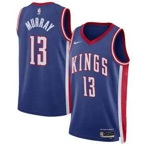 Duraturo Lussuoso Keegan Murray Sacramento Kings Nike Unisex 2024/25 Swingman Player Jersey City Edition Blue  per i Fan Veri