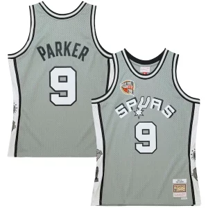 Bellissimo Incantevole Tony Parker San Antonio Spurs Unisex Hall of Fame Class of 2023 Throwback Swingman Jersey Gray  per i Fan Veri