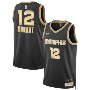 Bellissimo Ja Morant Memphis Grizzlies Nike Unisex Select Series Swingman Jersey聽鈥?Black  per i Fan Veri