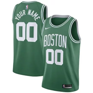 Cool Boston Celtics Nike 2020/21 Swingman Custom Jersey Icon Edition Kelly Green  per i Fan Veri