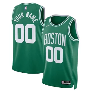 Duraturo Boston Celtics Nike Unisex 2022/23 Swingman Custom Jersey Kelly Green Icon Edition  per i Fan Veri