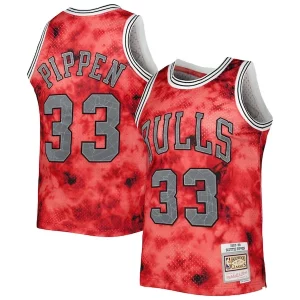 Fantastico Pratico Trendy Scottie Pippen Chicago Bulls 1997/98 Galaxy Swingman Jersey Red  per i Fan Veri
