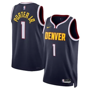 Classico Michael Porter Jr. Denver Nuggets Nike Unisex Swingman Jersey Icon Edition Navy  per i Fan Veri