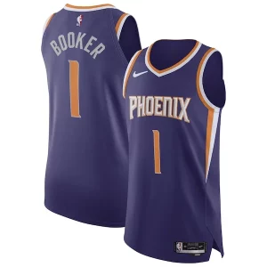 Duraturo Devin Booker Phoenix Suns Nike Authentic Jersey Association Edition Purple  per i Fan Veri