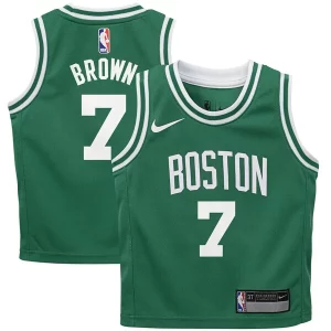 Stupendo Resistente Carino Jaylen Brown Boston Celtics Nike Preschool Swingman Player Jersey Icon Edition Kelly Green  per i Fan Veri