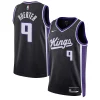 Fascinante Prestigioso Classico Kevin Huerter Sacramento Kings Nike Unisex Swingman Jersey Association Edition Black per i Fan Veri