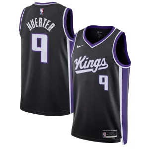 Fascinante Prestigioso Classico Kevin Huerter Sacramento Kings Nike Unisex Swingman Jersey Association Edition Black  per i Fan Veri