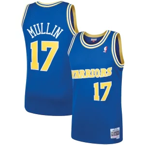 Ottimo Trendy Prestigioso Chris Mullin Golden State Warriors 1993/94 Hardwood Classics Swingman Jersey Royal  per i Fan Veri