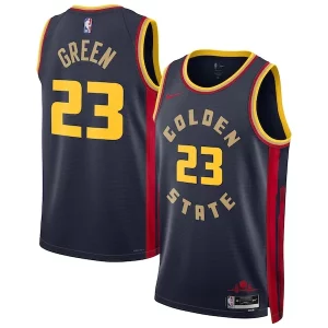 Meraviglioso Draymond Green Golden State Warriors Nike Unisex 2024/25 Swingman Player Jersey City Edition Navy  per i Fan Veri