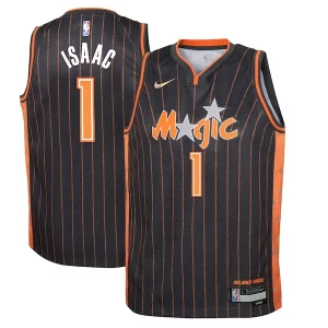 Bellissimo Attraente Delizioso Jonathan Isaac Orlando Magic Nike Youth Swingman Jersey City Edition Anthracite  per i Fan Veri