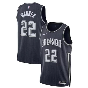 Pratico Splendido Franz Wagner Orlando Magic Nike Unisex 2023/24 Swingman Jersey Navy City Edition  per i Fan Veri