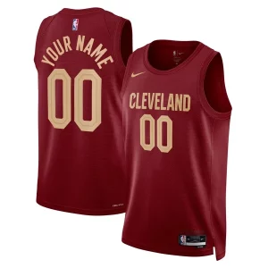 Prestigioso Pratico Carino Cleveland Cavaliers Nike Unisex Swingman Custom Jersey Burgundy Icon Edition  per i Fan Veri