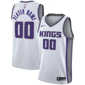Cool Resistente Carino Sacramento Kings Nike 2020/21 Swingman Custom Jersey Association Edition White  per i Fan Veri