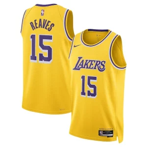 Eccezionale Austin Reaves Los Angeles Lakers Nike Unisex Swingman Jersey Icon Edition Gold  per i Fan Veri