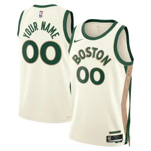 Versatile Boston Celtics Nike Unisex 2023/24 Custom Swingman Jersey White City Edition  per i Fan Veri