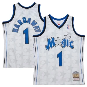 Moderno Pratico Fantastico Penny Hardaway Orlando Magic 1998/99 Hardwood Classics Swingman Jersey White  per i Fan Veri