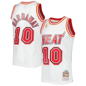 Prestigioso Bellissimo Sofisticato Tim Hardaway Miami Heat Hardwood Classics Swingman Jersey White  per i Fan Veri