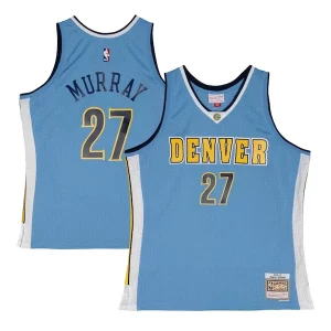 Elegante Moderno Bellissimo Jamal Murray Denver Nuggets 2016/17 Throwback Swingman Jersey Powder Blue  per i Fan Veri