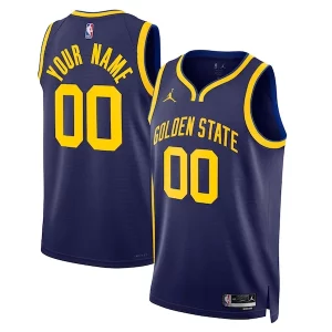 Carino Golden State Warriors Jordan Brand Unisex 2022/23 Swingman Custom Jersey Statement Edition Blue  per i Fan Veri