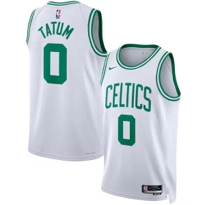 Comodo Jayson Tatum Boston Celtics Nike Unisex Swingman Jersey Association Edition White  per i Fan Veri