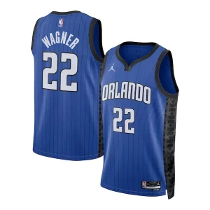 Pratico Prestigioso Gorgeous Franz Wagner Orlando Magic Jordan Brand Unisex Swingman Jersey Statement Edition Blue  per i Fan Veri