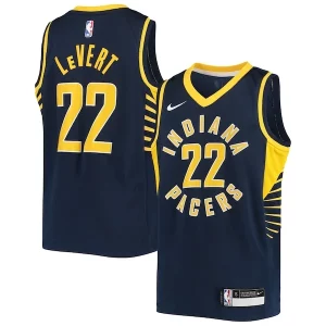Robusto Caris LeVert Indiana Pacers Nike Youth Swingman Jersey Icon Edition Navy  per i Fan Veri