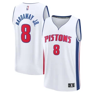 Gorgeous Raffinato Lussuoso Tim Hardaway Jr. Detroit Pistons Youth Fast Break Replica Player Jersey Association White Edition  per i Fan Veri