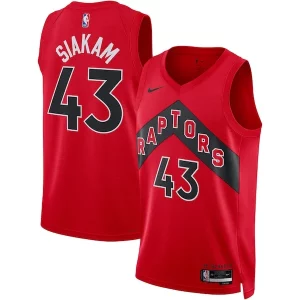 Duraturo Pascal Siakam Toronto Raptors Nike Unisex Swingman Jersey Icon Edition Red  per i Fan Veri
