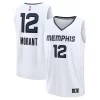 Resistente Pratico Carino Ja Morant Memphis Grizzlies Fast Break Replica Player Jersey Association Edition White  per i Fan Veri