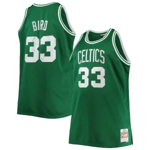 Raffinato Larry Bird Boston Celtics Big & Tall 1985/86 NBA 75th Anniversary Diamond Swingman Jersey Kelly Green  per i Fan Veri