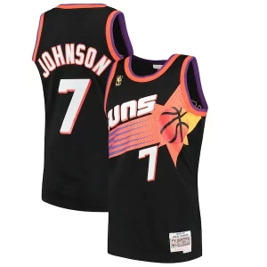 Lussuoso Delizioso Kevin Johnson Phoenix Suns 1996/97 Hardwood Classics Swingman Jersey Black  per i Fan Veri