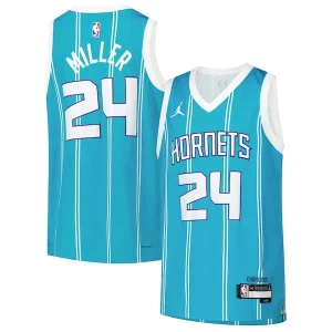 Trendy Classico Brandon Miller Charlotte Hornets Nike Youth Swingman Jersey Icon Edition Teal  per i Fan Veri