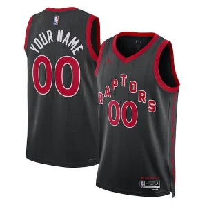 Bellissimo Carino Attraente Toronto Raptors Jordan Brand Unisex 2022/23 Swingman Custom Jersey Statement Edition Black  per i Fan Veri