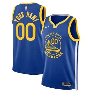 Bellissimo Versatile Golden State Warriors Nike Unisex Swingman Custom Jersey Royal Icon Edition  per i Fan Veri