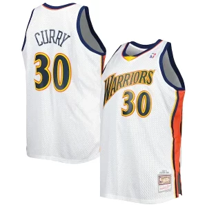 Ottimo Stephen Curry Golden State Warriors Big & Tall Hardwood Classics 2008/09 Swingman Jersey White  per i Fan Veri
